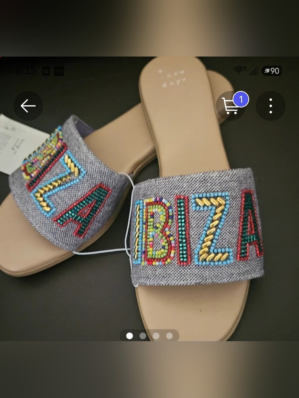 A New Day Women’s  Sandals New 7.5
